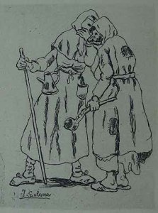 Máscaras Hablándose Al Oido