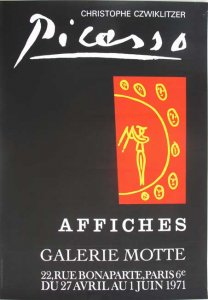 Cartel Affiches Galerie Motte